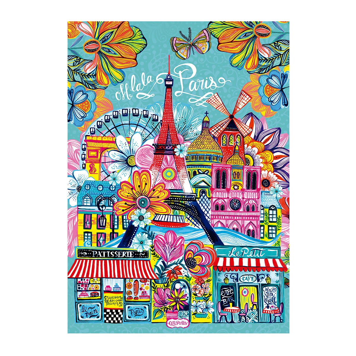 Puzzle 1000 Paris Educa 2