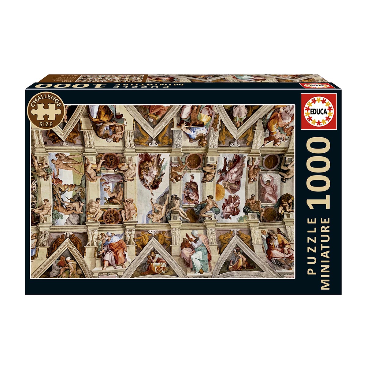 EDUCA - Puzzle 1000 Capilla Sixtina "Minature" Educa.