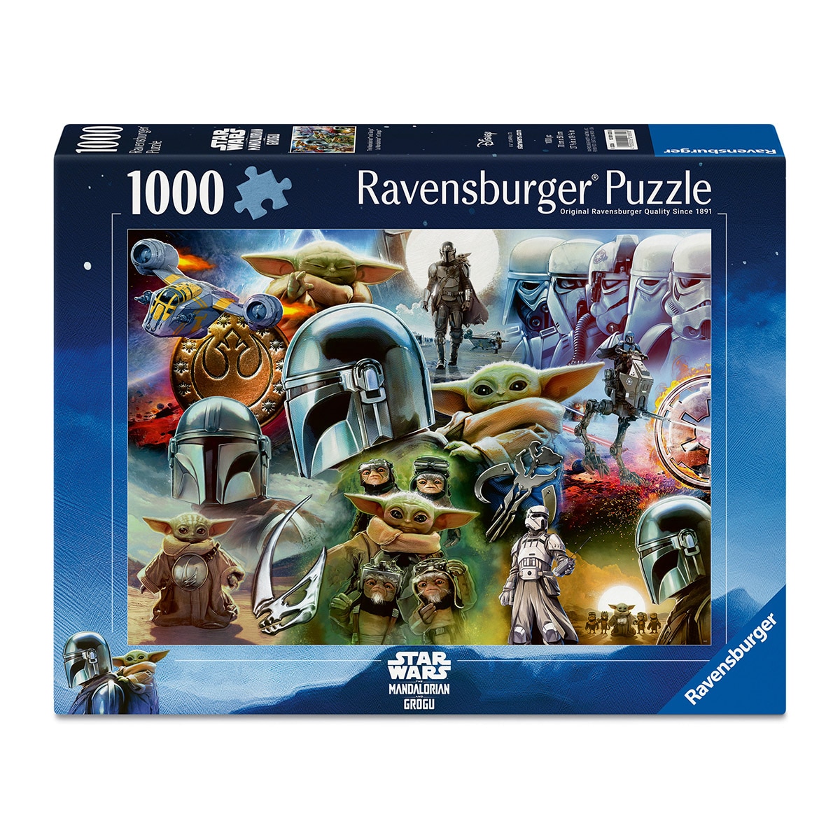 Imagen 0 de Puzzle Adulto 1000 Pzs - Mandalorian - Ravensburger
