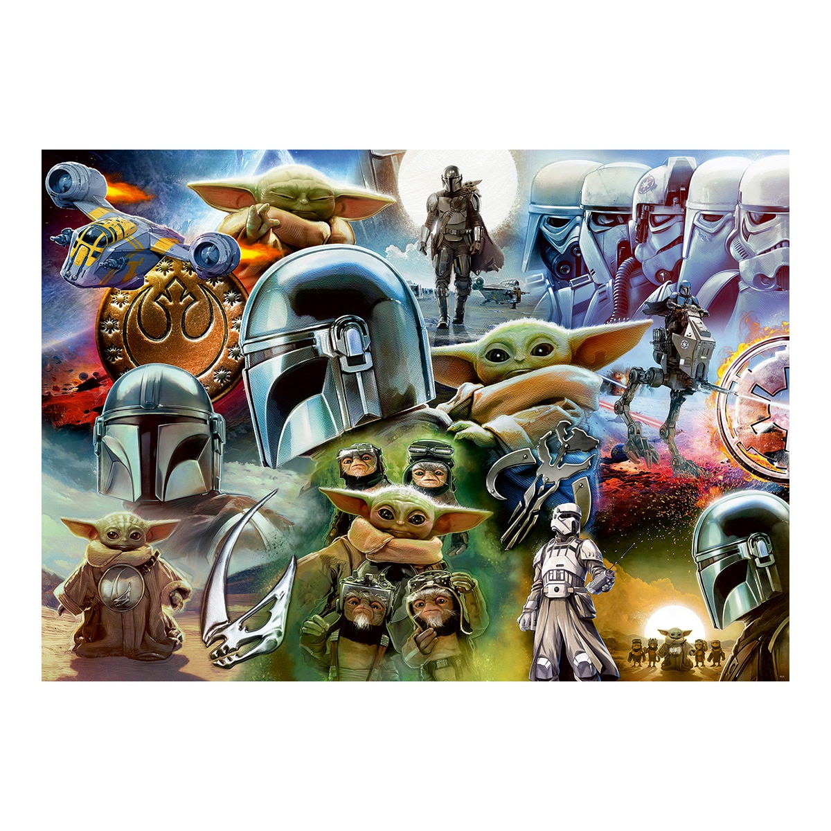 Puzzle Adulto 1000 Pzs - Mandalorian - Ravensburger 2