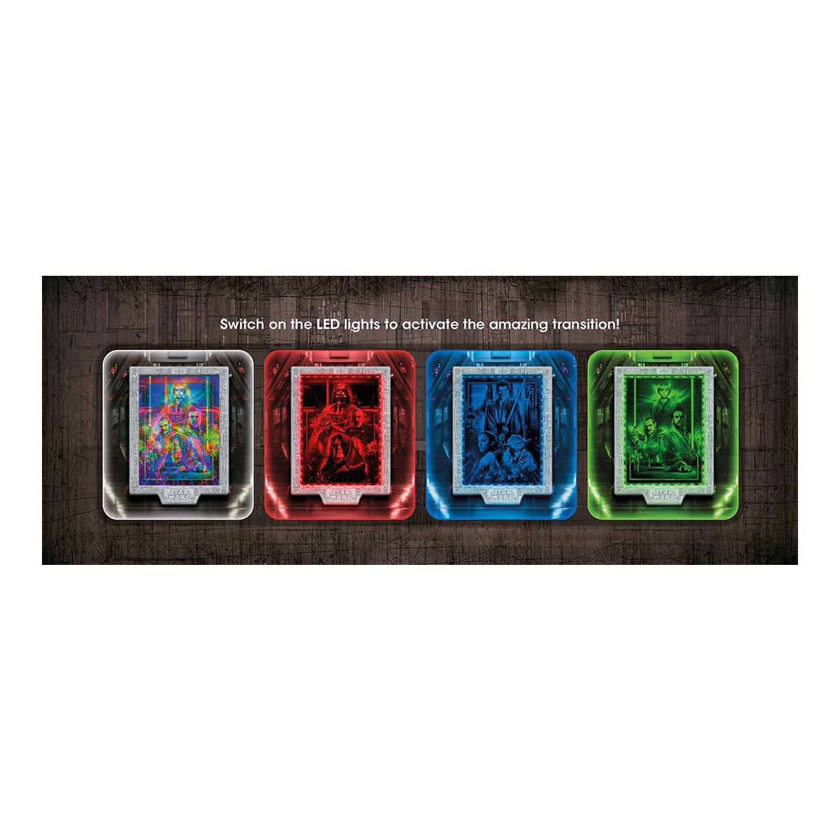 Puzzle 520 Star Wars Metamorphic EP.I II III Star Wars Clementoni 4