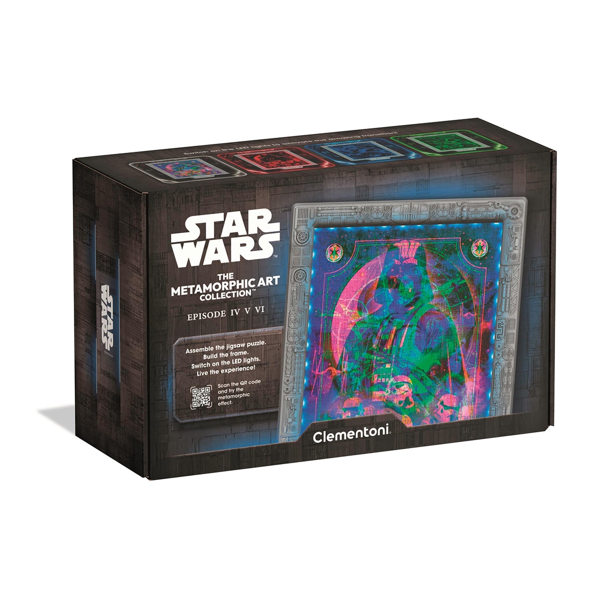 Imagen 0 de Puzzle 520 Star Wars Metamorphic EP.IV V VI Star Wars Clementoni