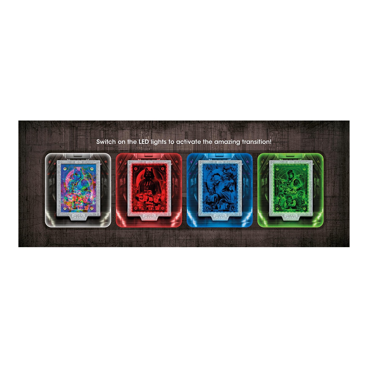 Puzzle 520 Star Wars Metamorphic EP.IV V VI Star Wars Clementoni 4