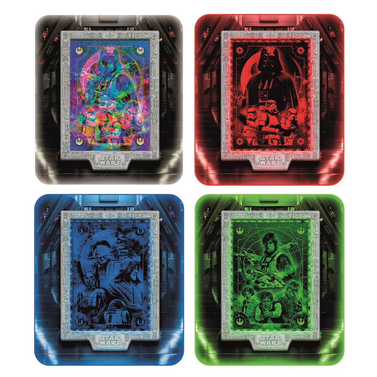 Puzzle 520 Star Wars Metamorphic EP.IV V VI Star Wars Clementoni 10