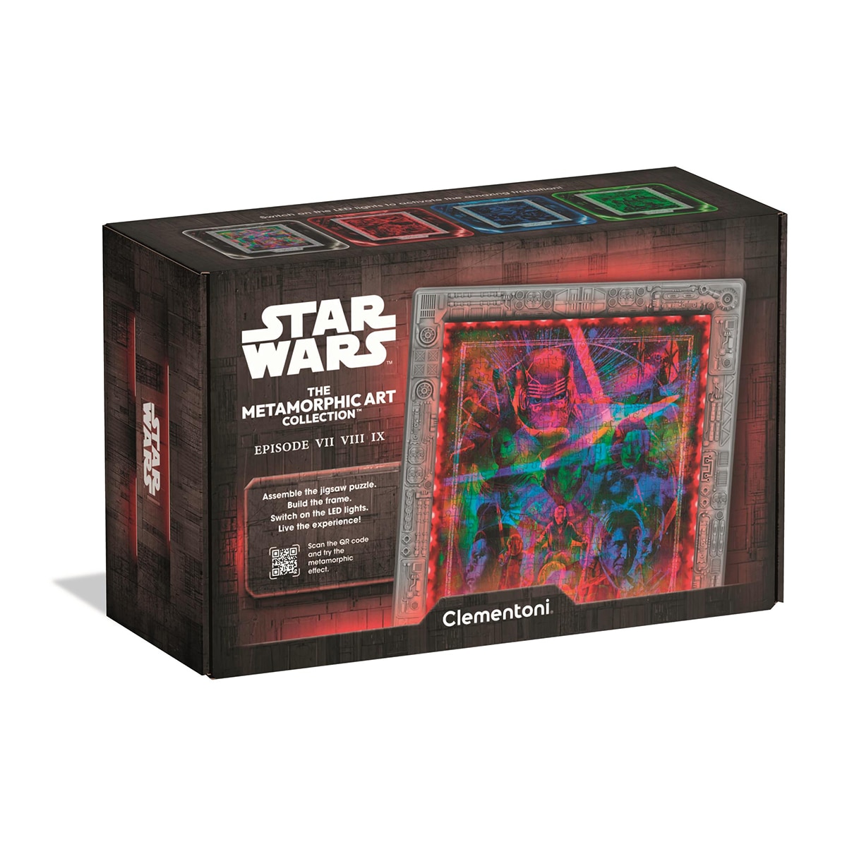 Puzzle 520 Star Wars Metamorphic EP.VII VIII IX Star Wars Clementoni 1