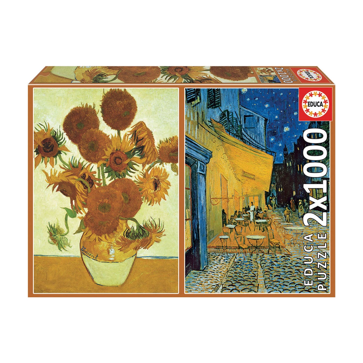 Imagem 0 de Puzzle 2 x 1000 Peças Vincent Van Gogh