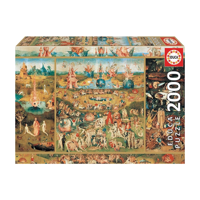 Imagen 0 de Puzzle 2000 Piezas The Garden Of Earthly Delights Hieronymus Bosch Educa