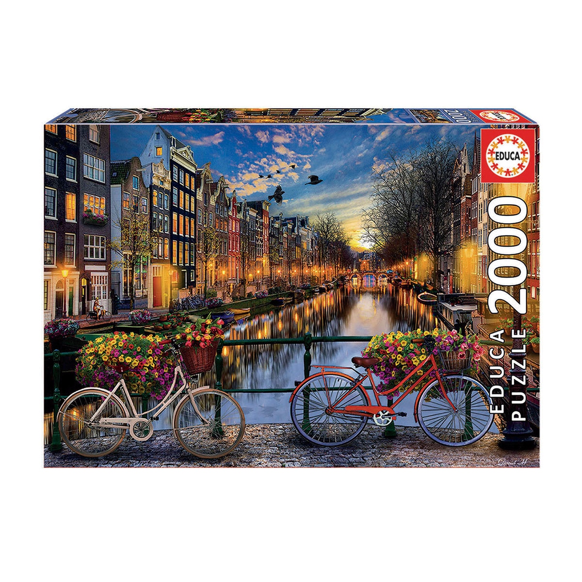 EDUCA - Puzzle 2000 Piezas Amsterdam With Love Educa.