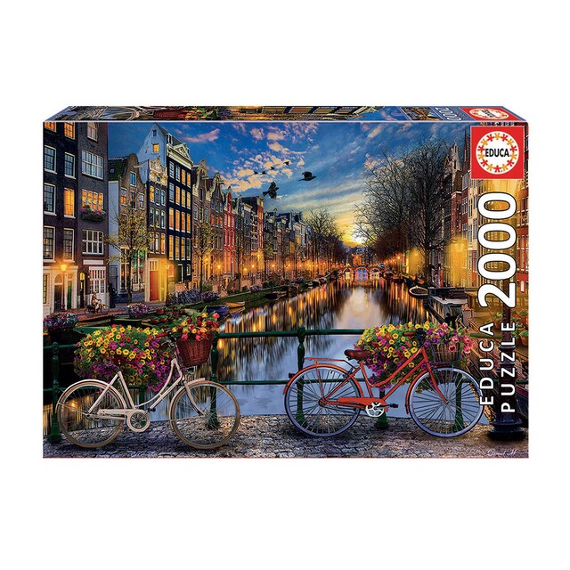 Imagen 0 de Puzzle 2000 Piezas Amsterdam With Love Educa