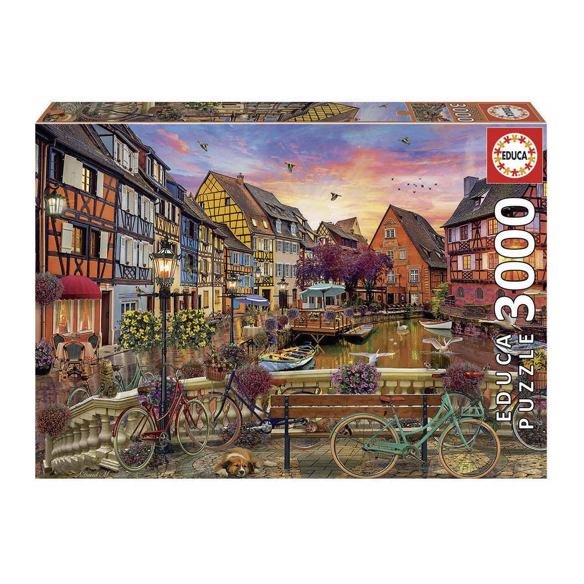 Imagem 0 de Puzzle Canal de Colmar de 3000 Peças