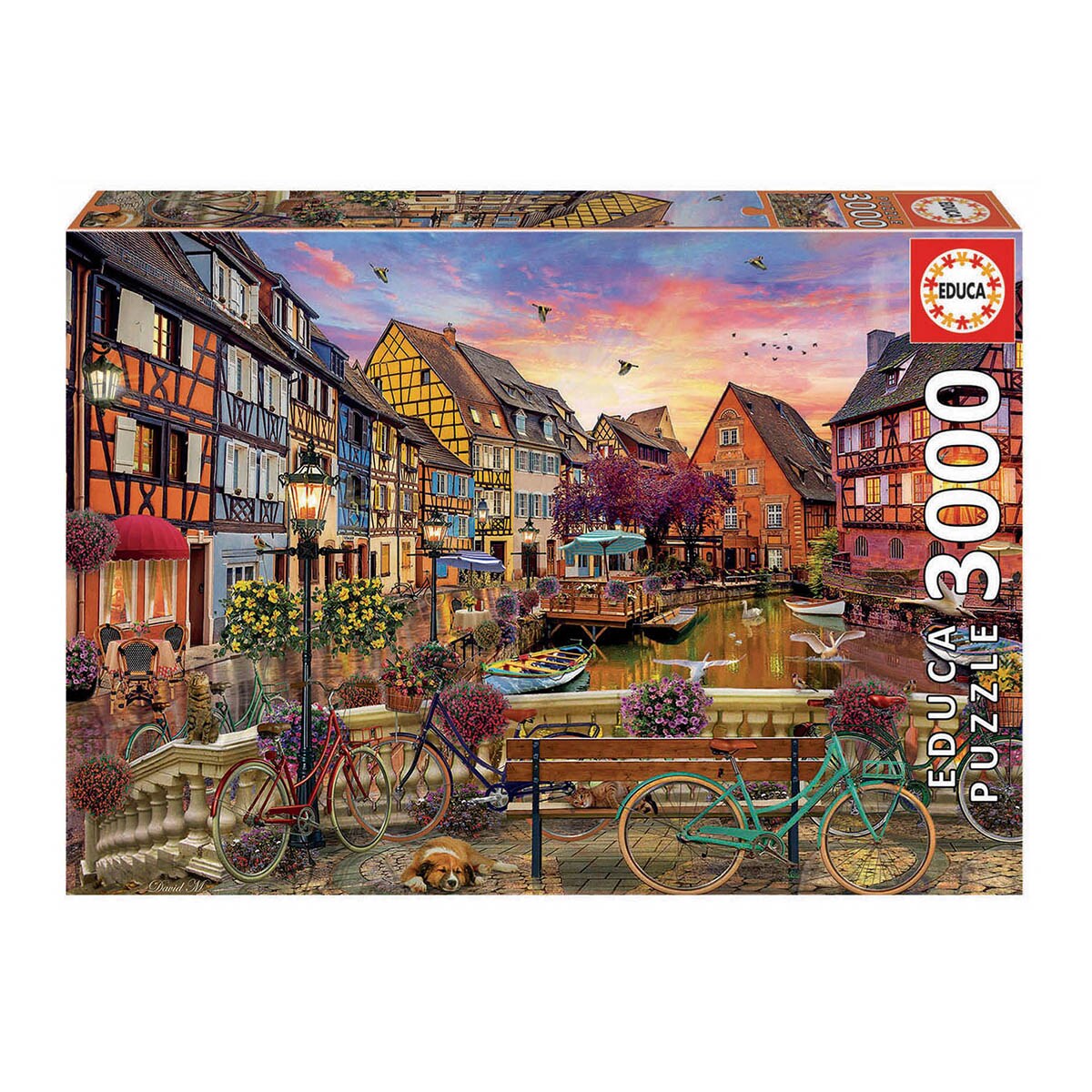 Puzzle 3000 Piezas Colmar France Educa · EDUCA · El Corte Inglés