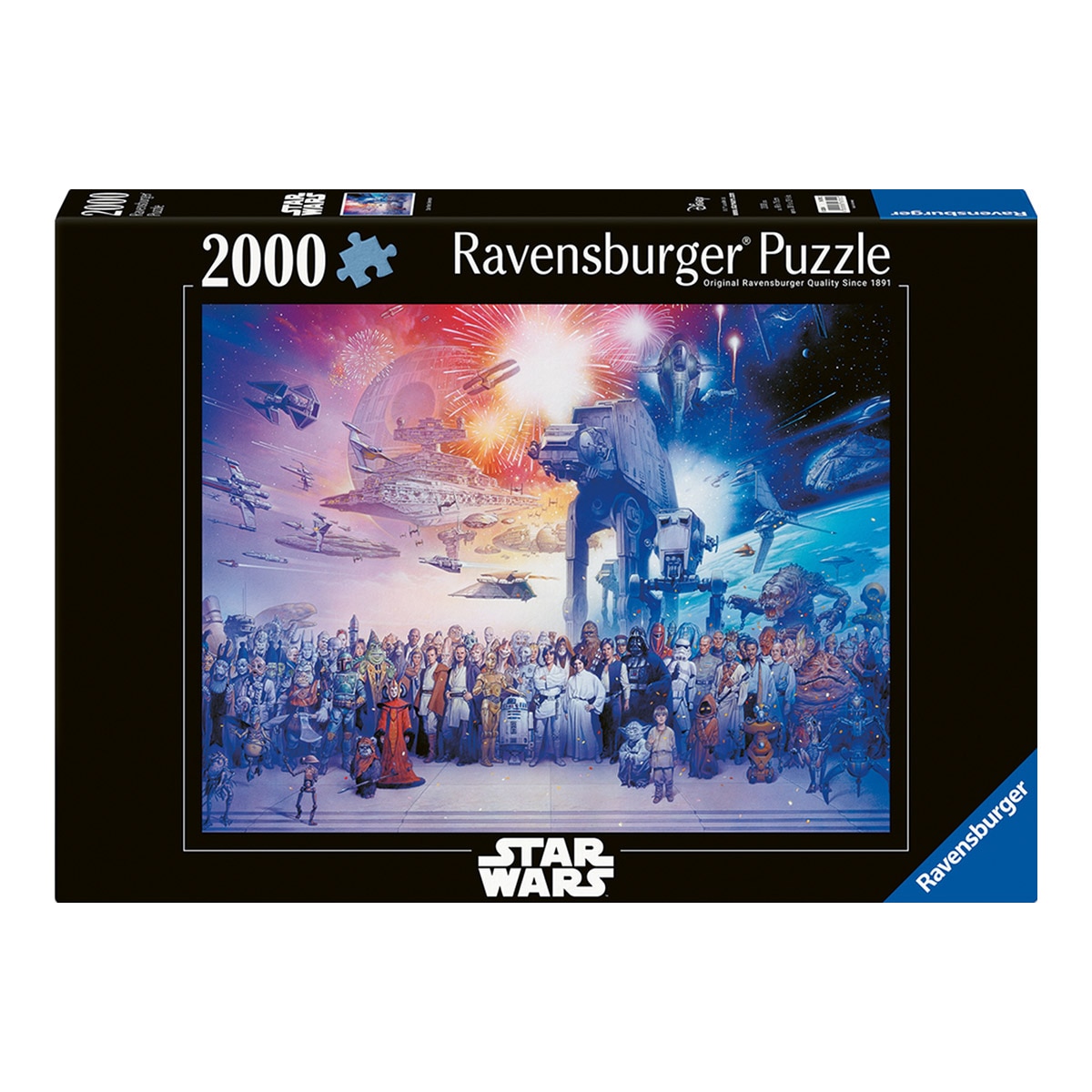 Ravensburger – Puzzle 2000 Piezas Star Wars Ravensburger.
