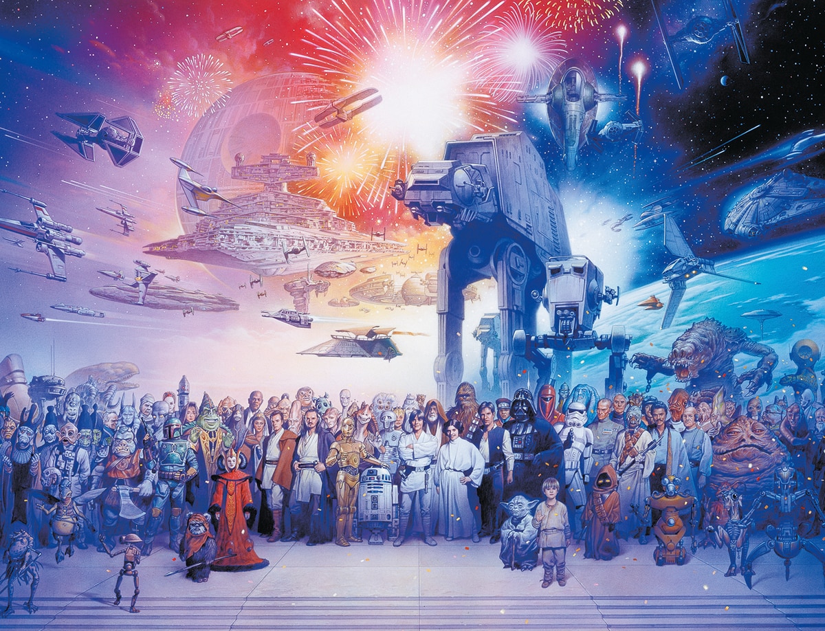 Puzzle 2000 Piezas Star Wars Ravensburger 2