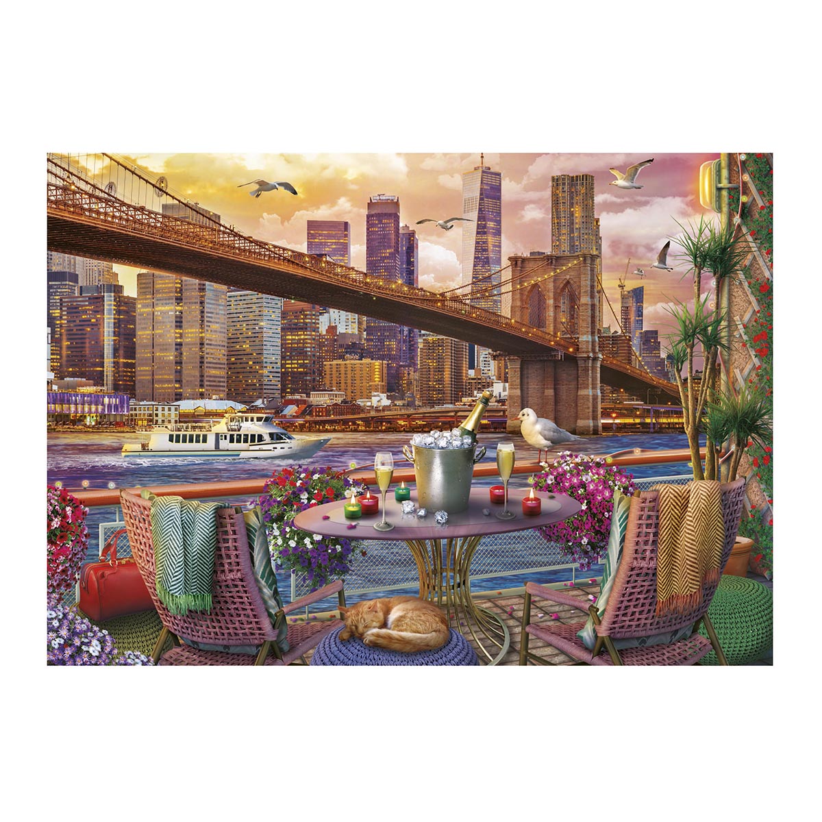 Puzzle 2000 Romance En Ny Educa 2