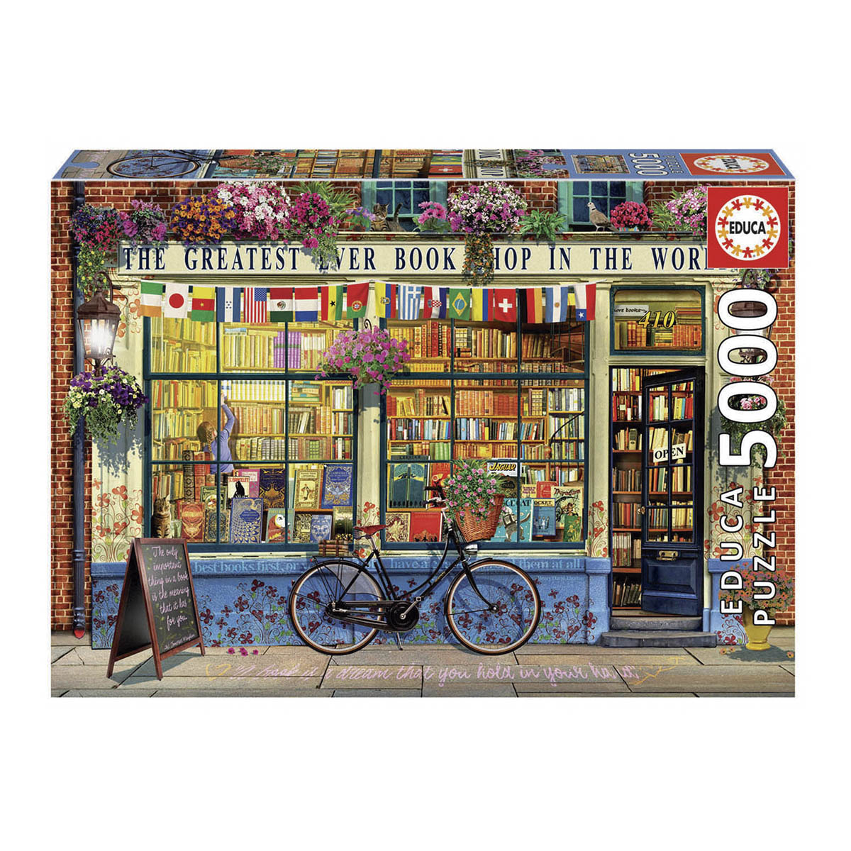 Imagem 0 de Puzzle A Melhor Livra do Mundo de 5000 Peças