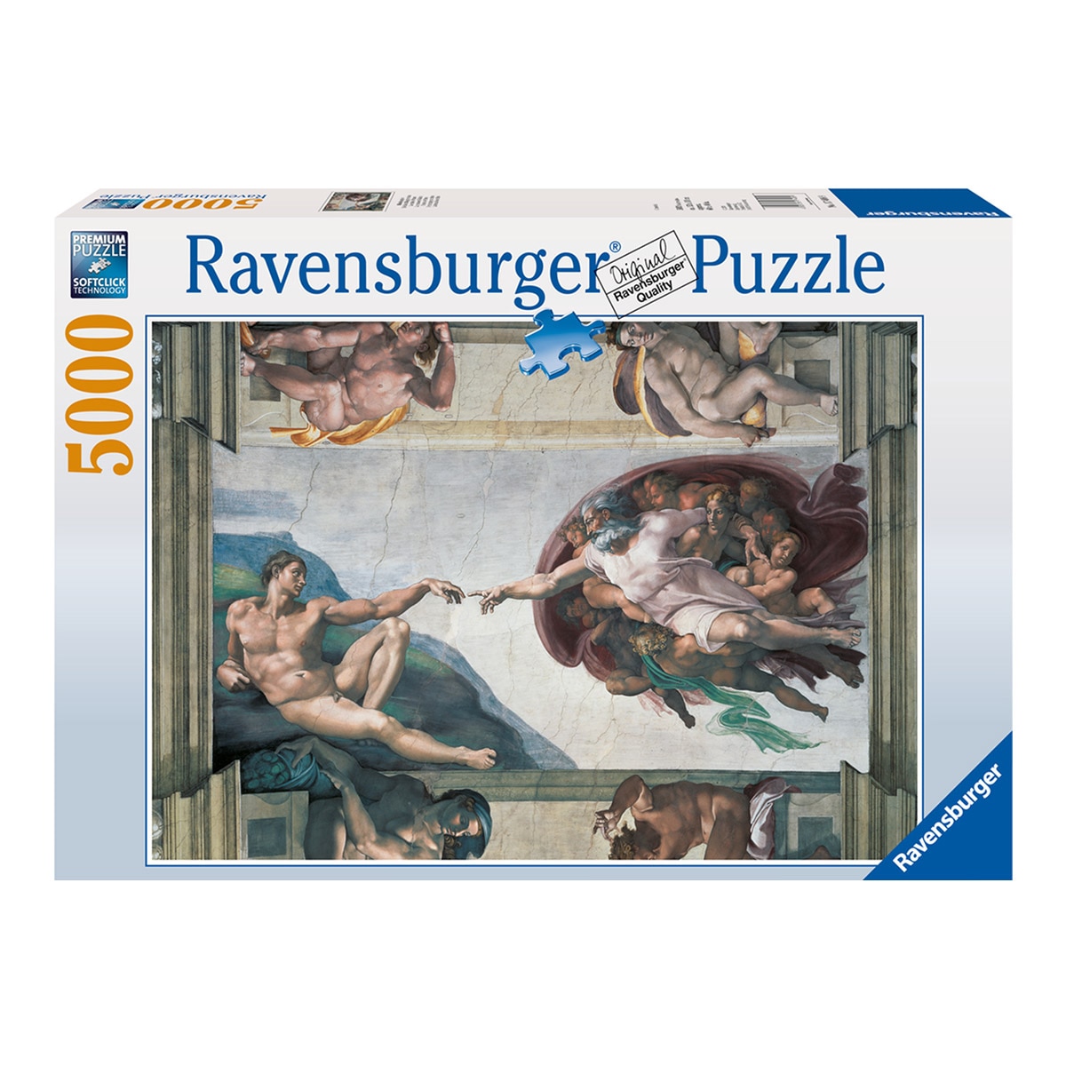 Ravensburger – Puzzle 5000 Piezas Arte Michelangelo: La Creacion Ravensburger.