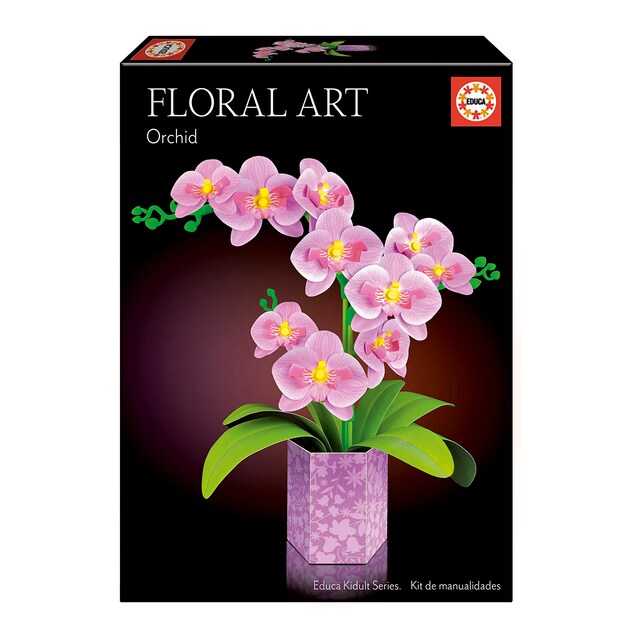 Imagen 0 de Puzzle 3D Orquídea Arte Floral Educa