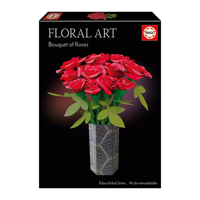 Imagen 0 de Puzzle 3D Ramo Rosas Arte Floral Educa