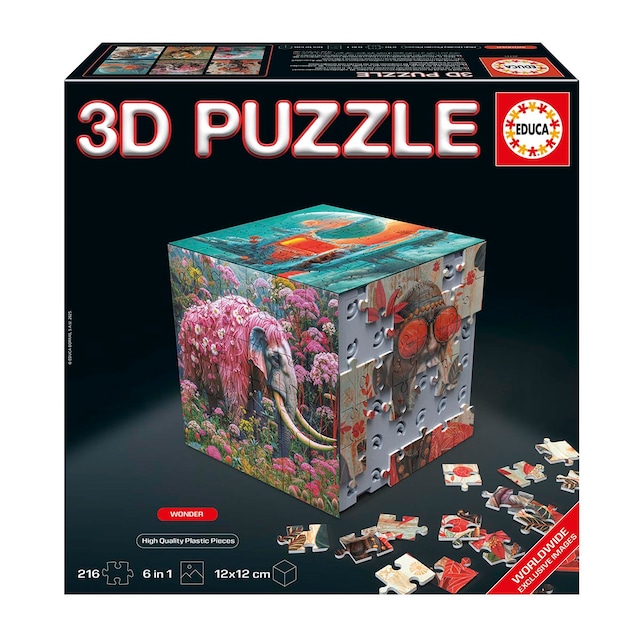 Imagen 0 de Puzzle 3D Wonder Educa