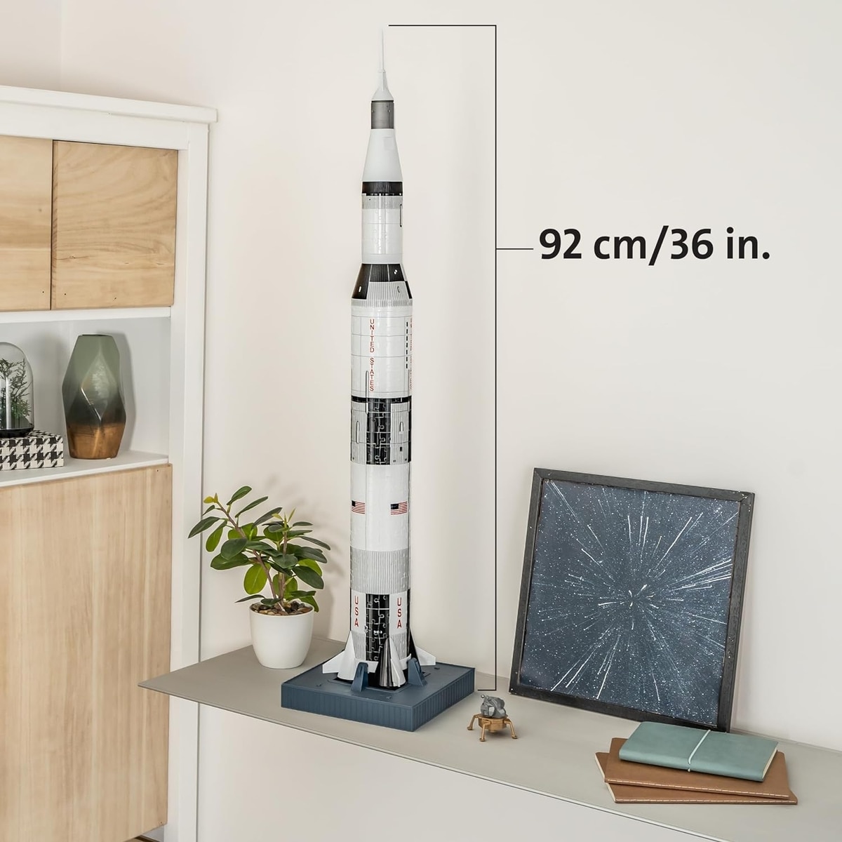 Imagen 6 de Apollo Saturn V Rocket 3D Ravensburger