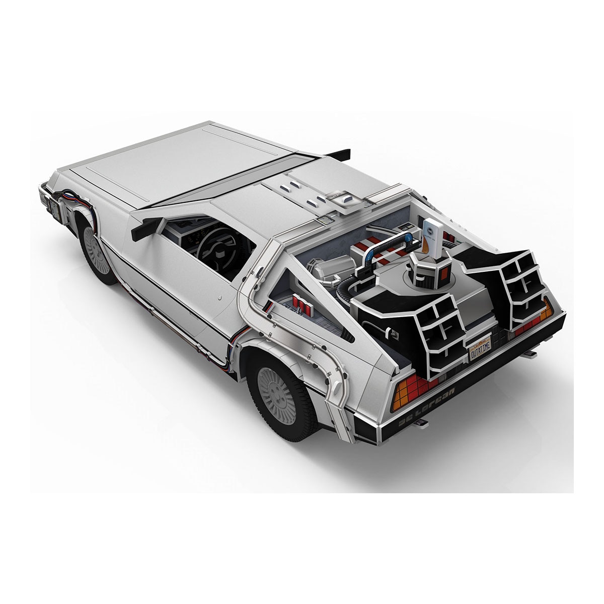 Puzzle 3D Coche De Lorean Regreso al Futuro Revell 5