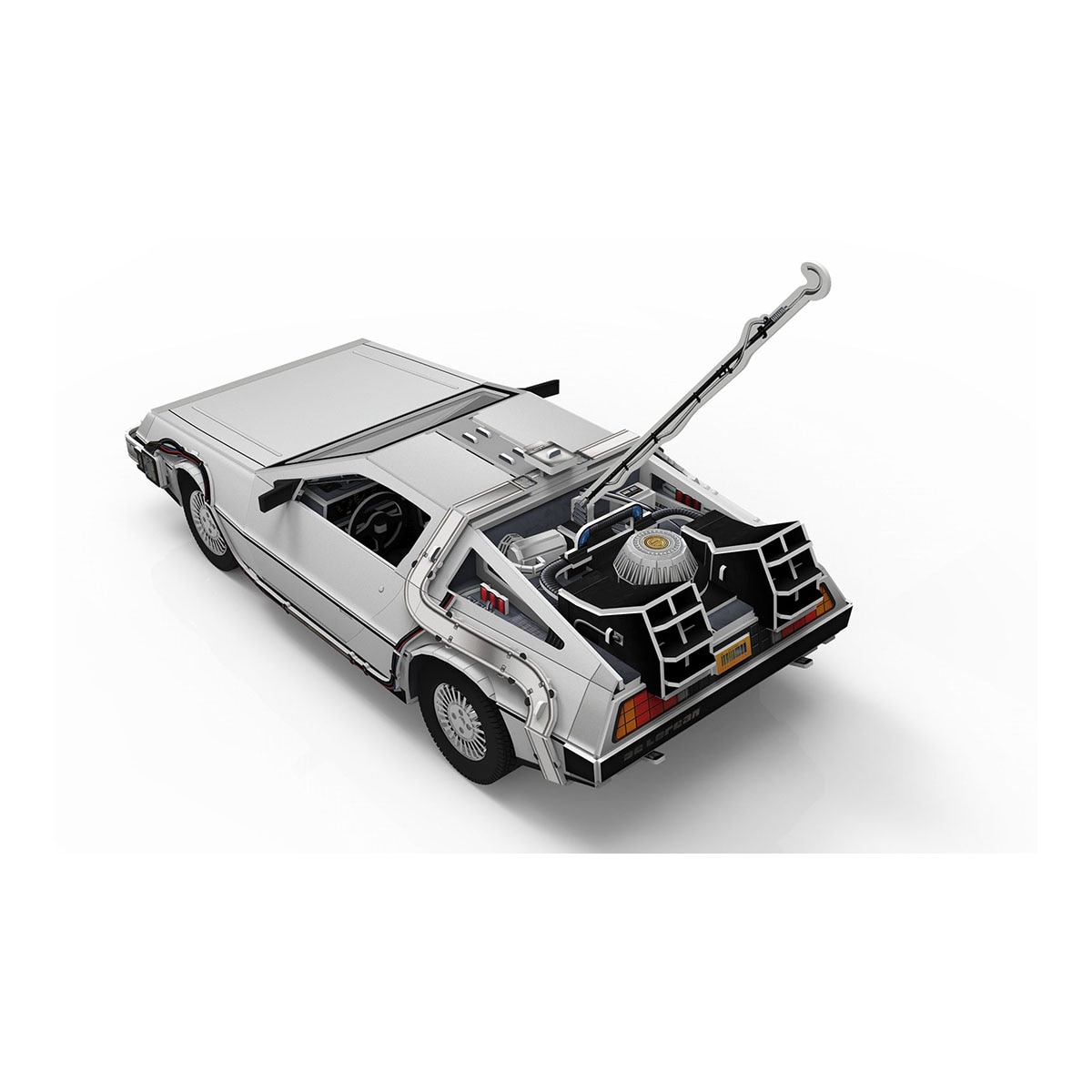 Puzzle 3D Coche De Lorean Regreso al Futuro Revell 6