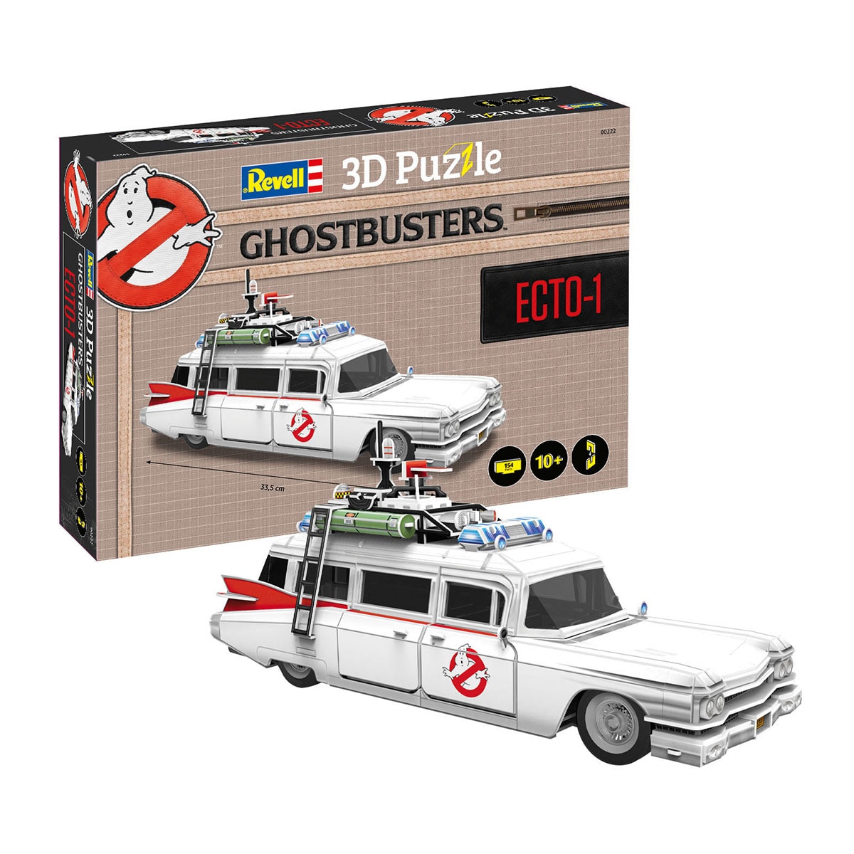 Revell – Puzzle 3D Coche Cazafantasmas Revell.