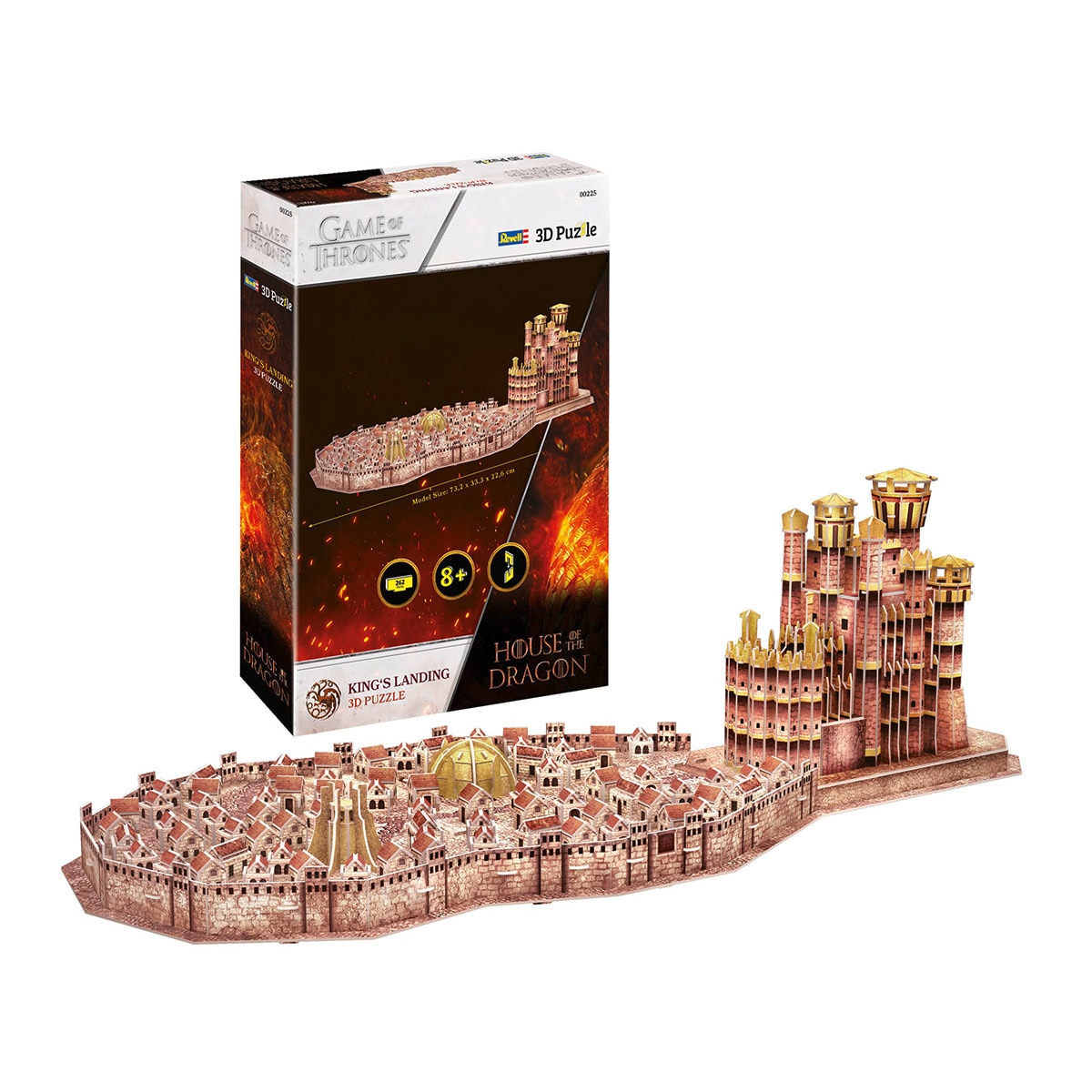 Revell – Puzzle 3D Diorama King’s Landing House of the Dragon Revell.