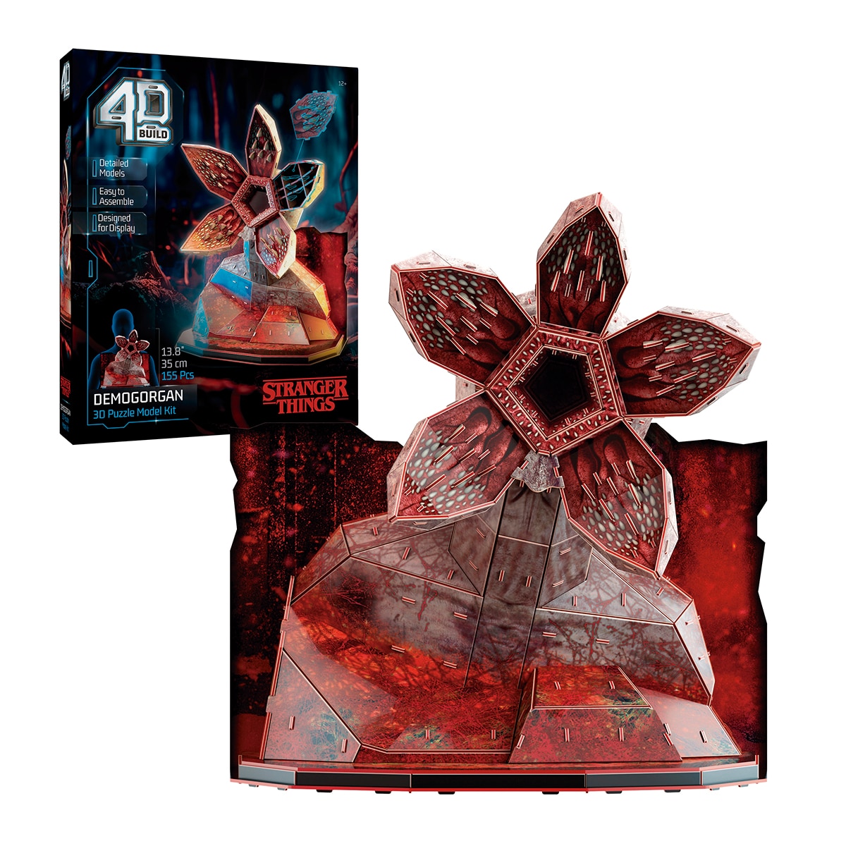 Puzzle Stranger Things Demogorgon 4D Build 1