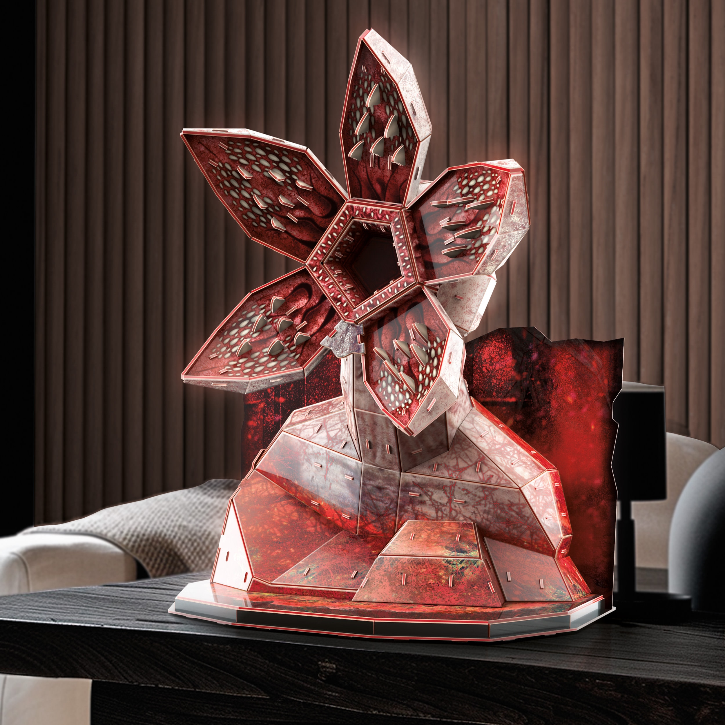 Puzzle Stranger Things Demogorgon 4D Build 2