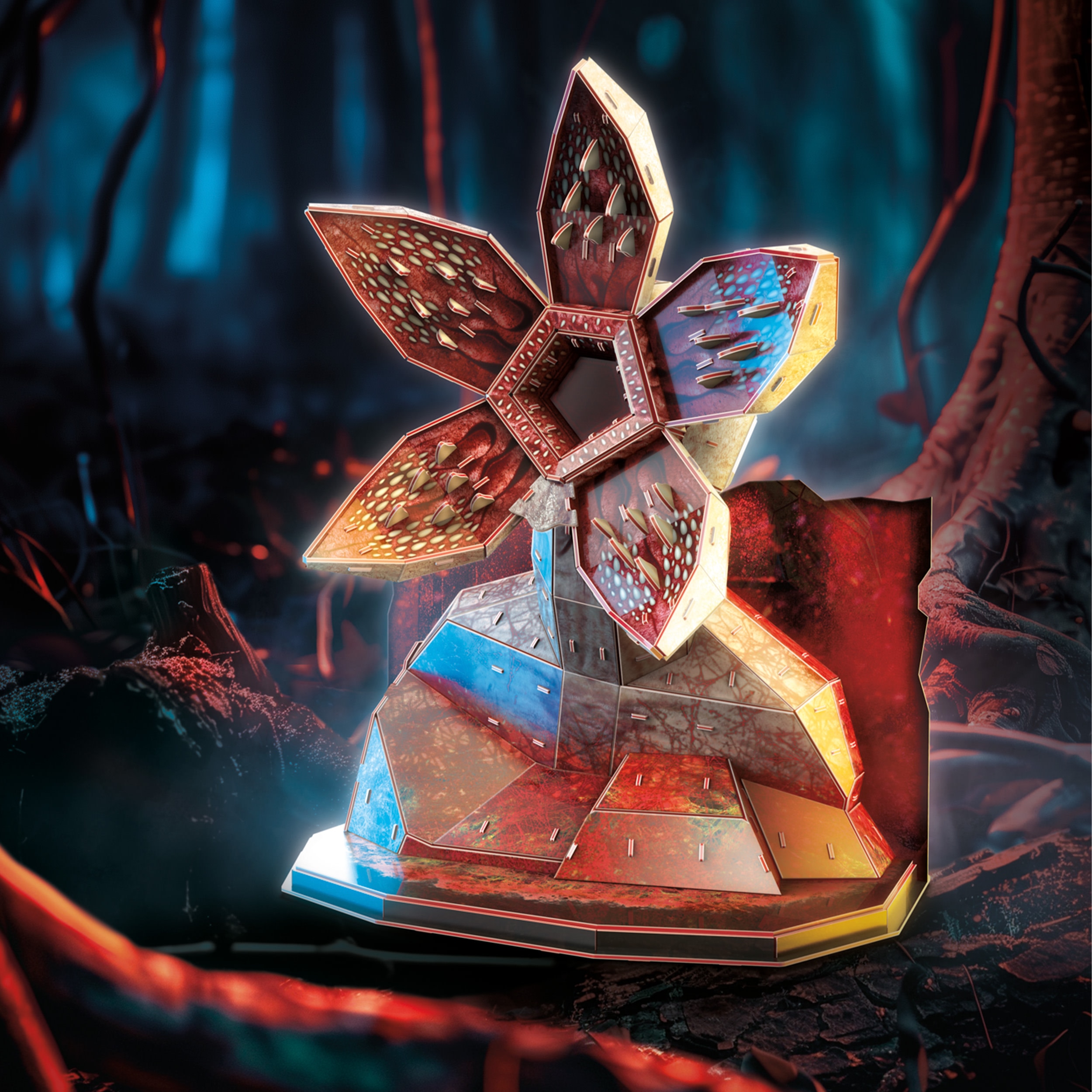 Puzzle Stranger Things Demogorgon 4D Build 6