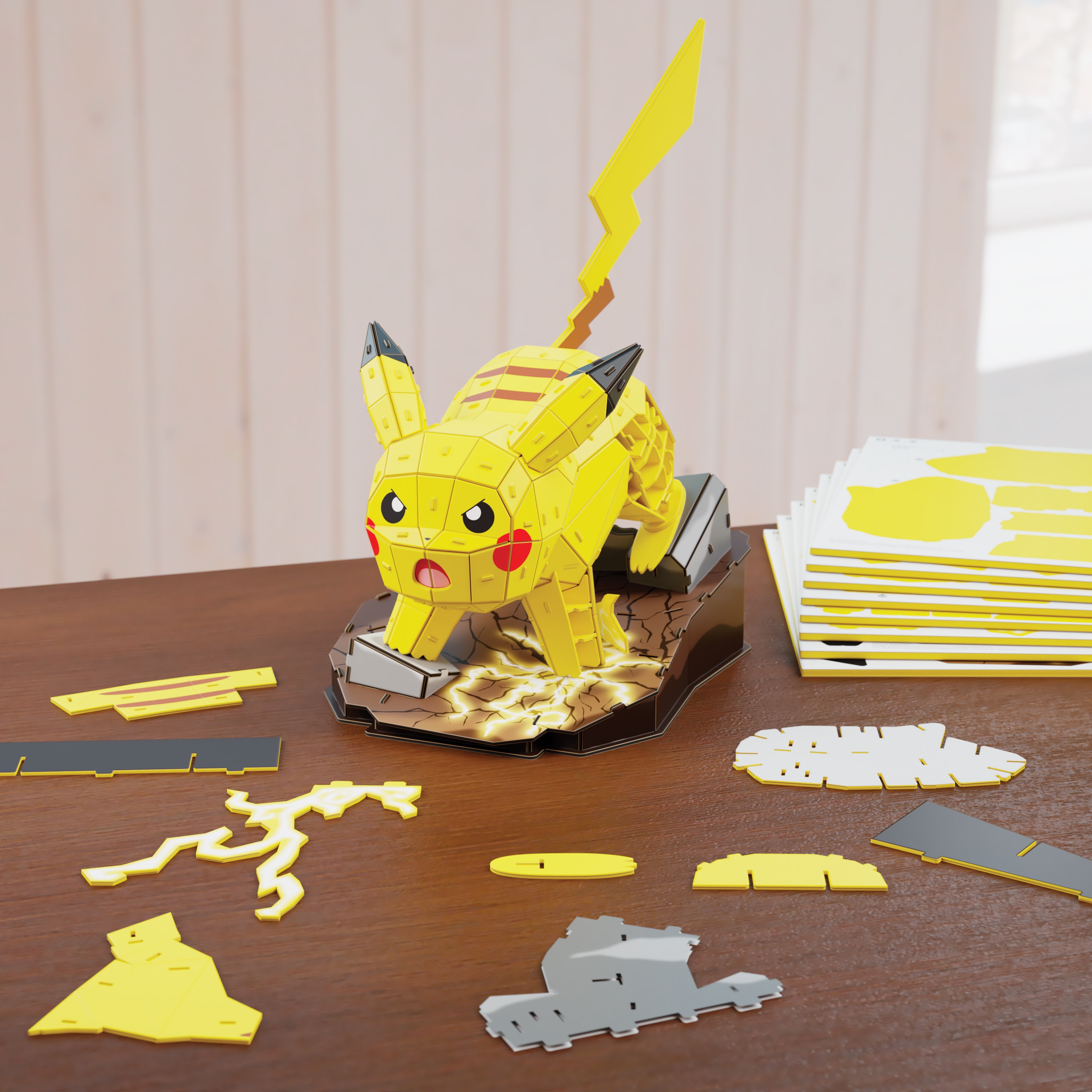 Puzzle - Pokémon Pikachu - 4D Build 3