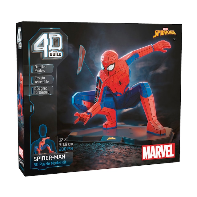 Imagem 0 de Puzzle Marvel Spider Man 4D Build