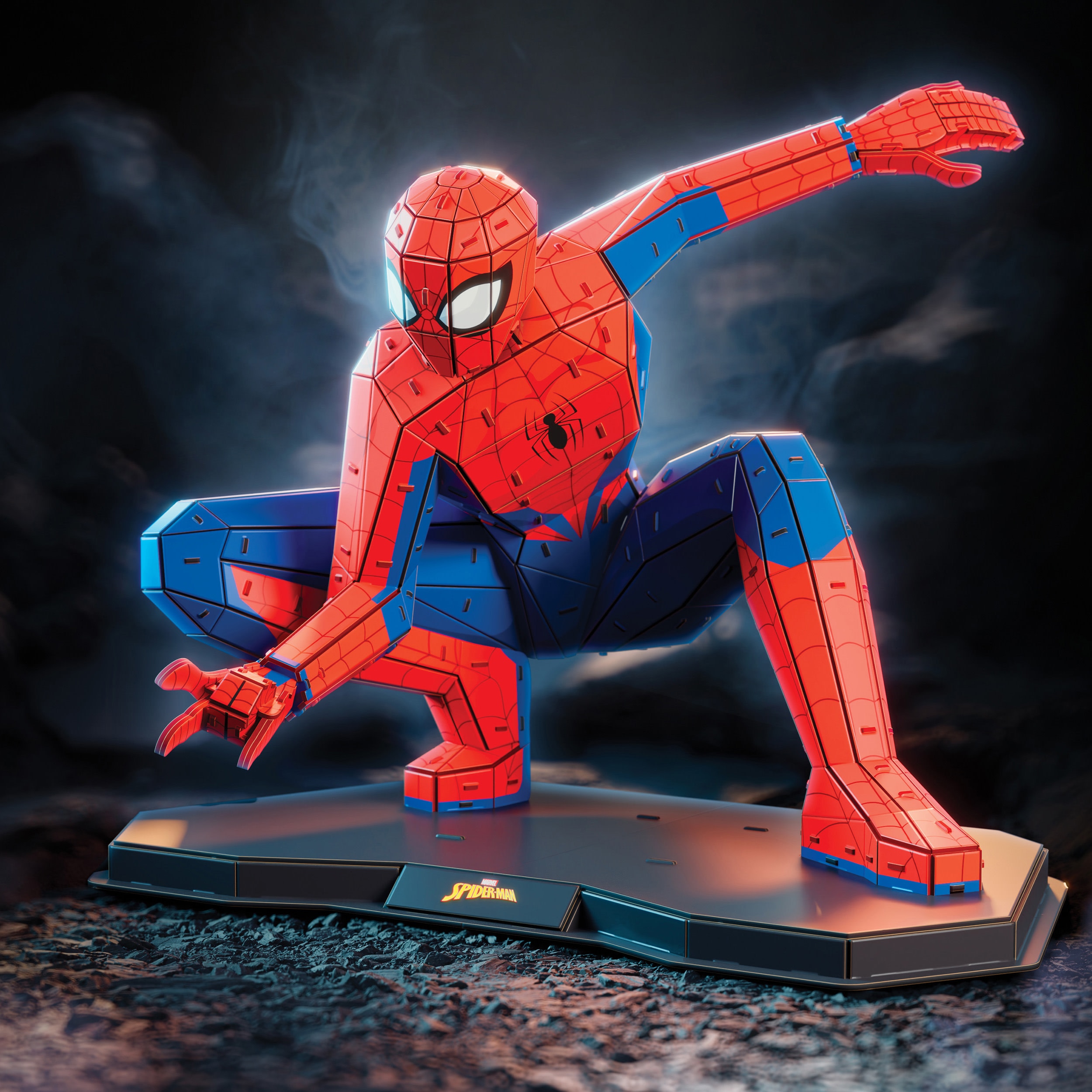 Puzzle Marvel Spider Man 4D Build 2