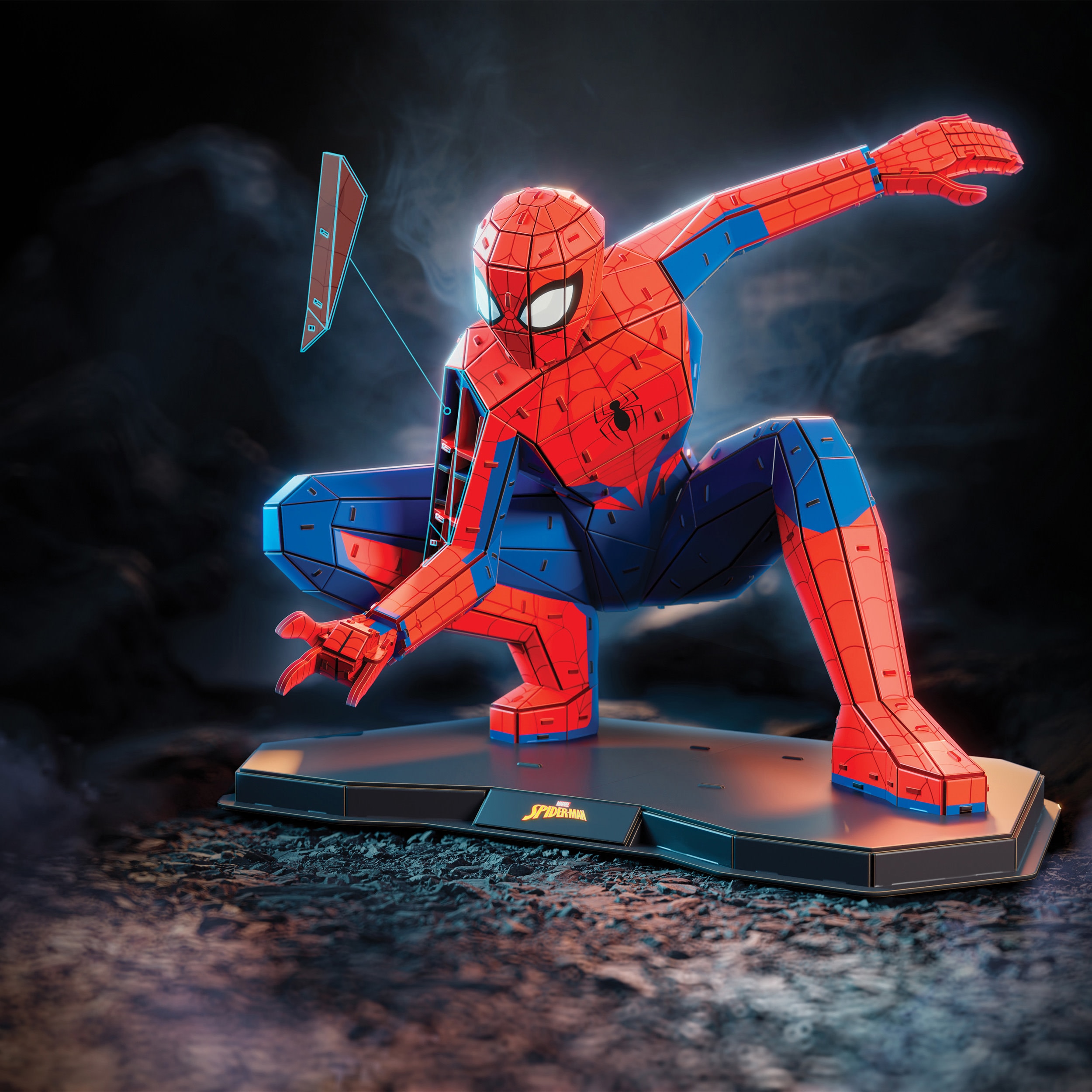 Puzzle Marvel Spider Man 4D Build 4