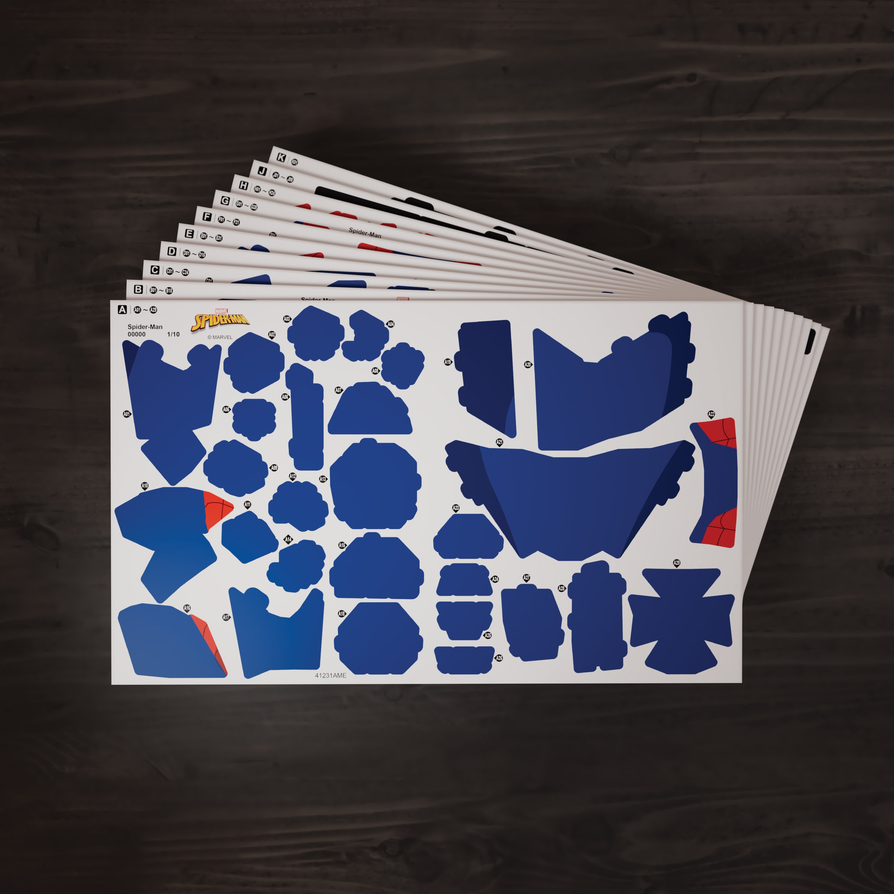 Puzzle Marvel Spider Man 4D Build 6