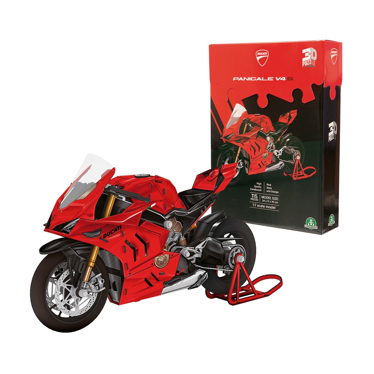 Puzzle 3D Motorbike Ducati 1