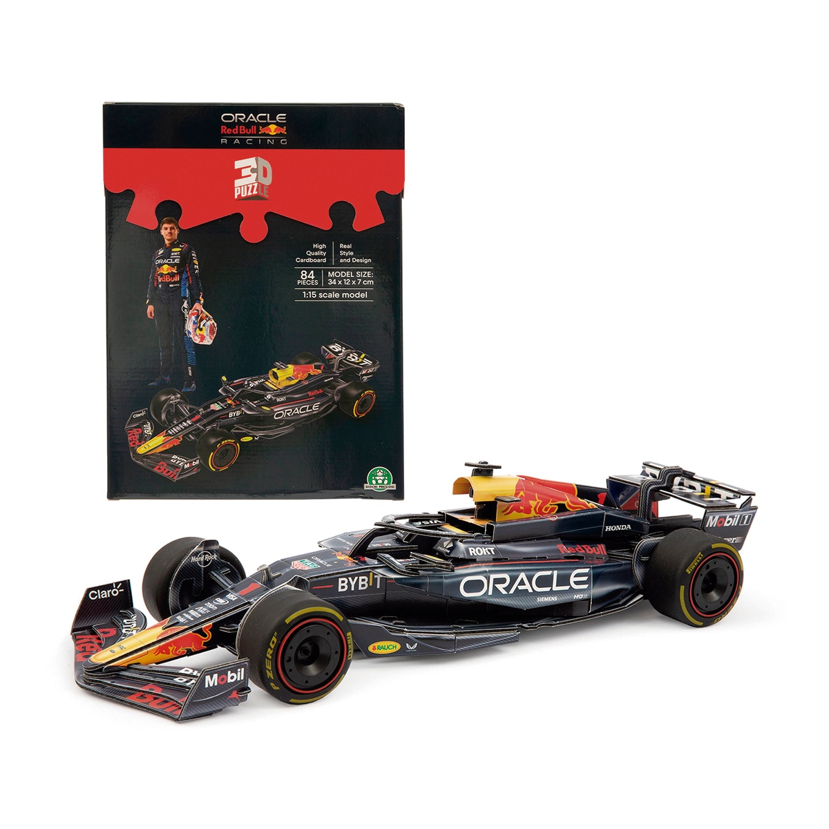 RED BULL – Puzzle 3D Coche Fórmula 1 Red Bull.