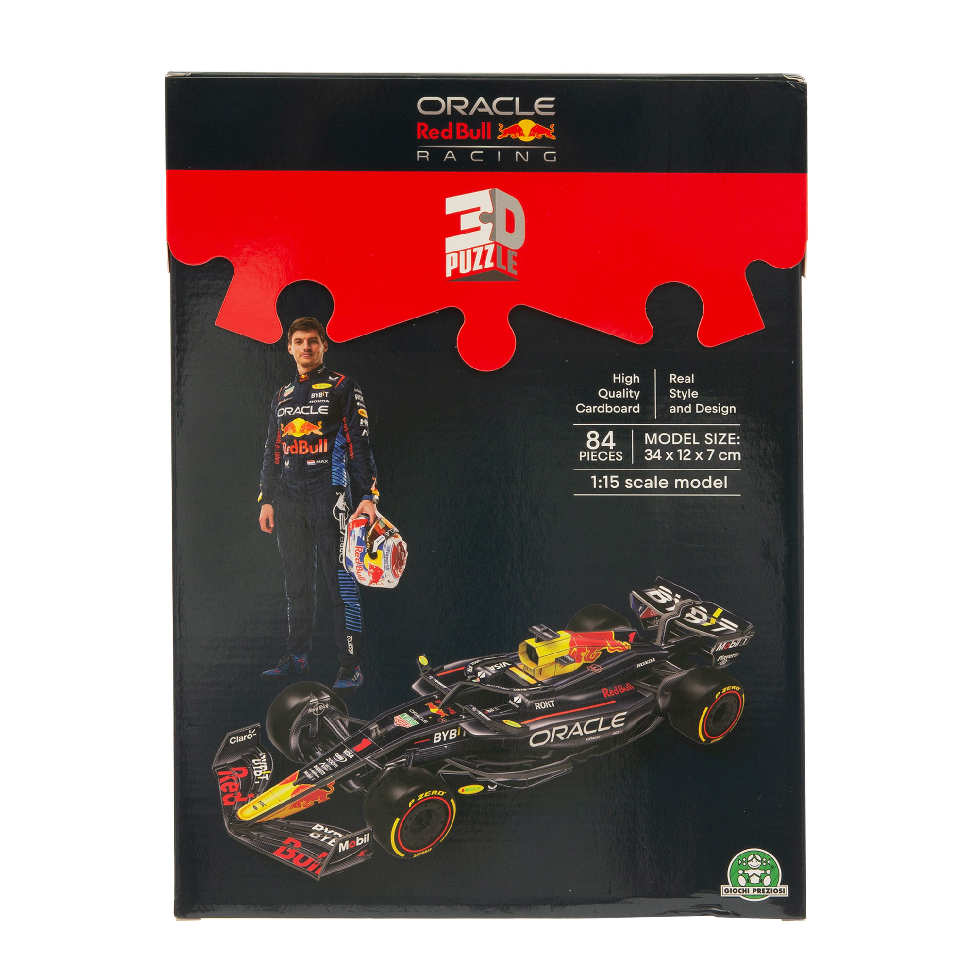 Puzzle 3D Coche Fórmula 1 Red Bull 3