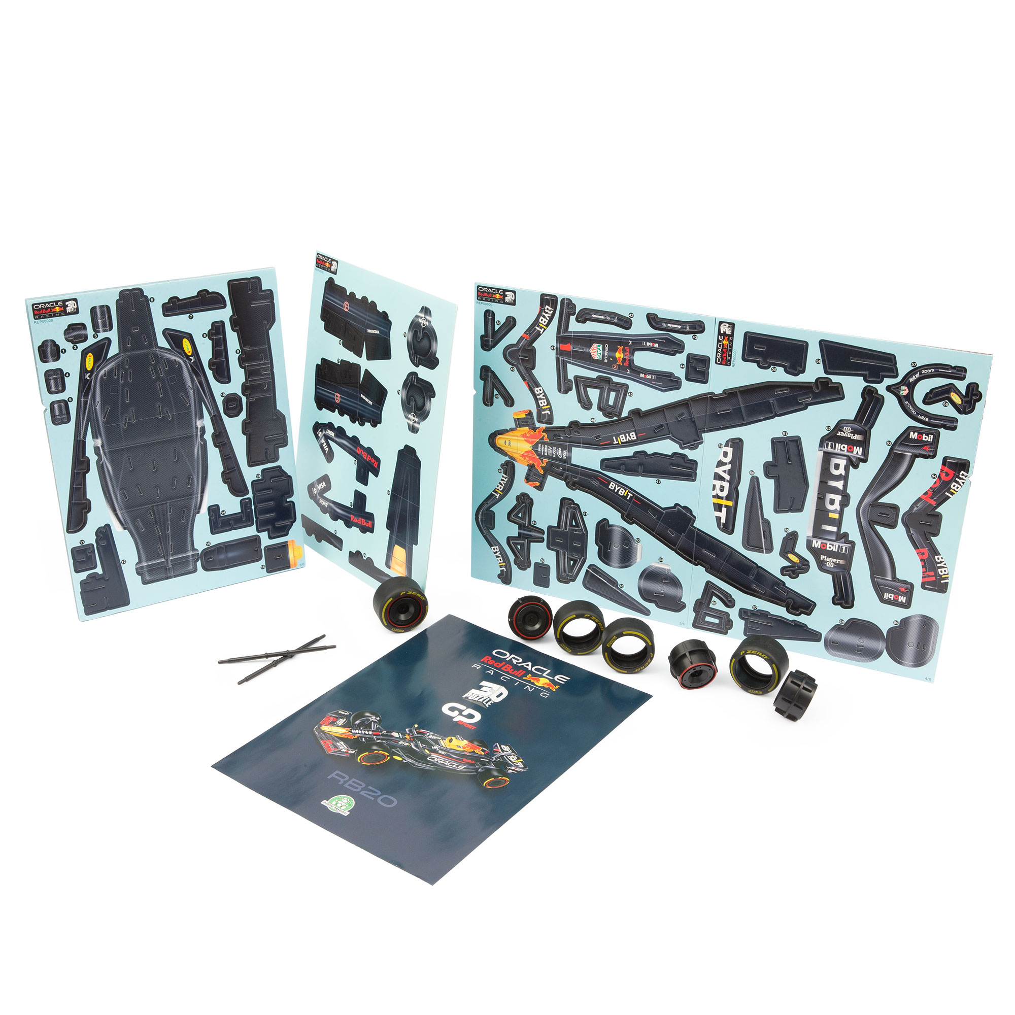 Puzzle 3D Coche Fórmula 1 Red Bull 5