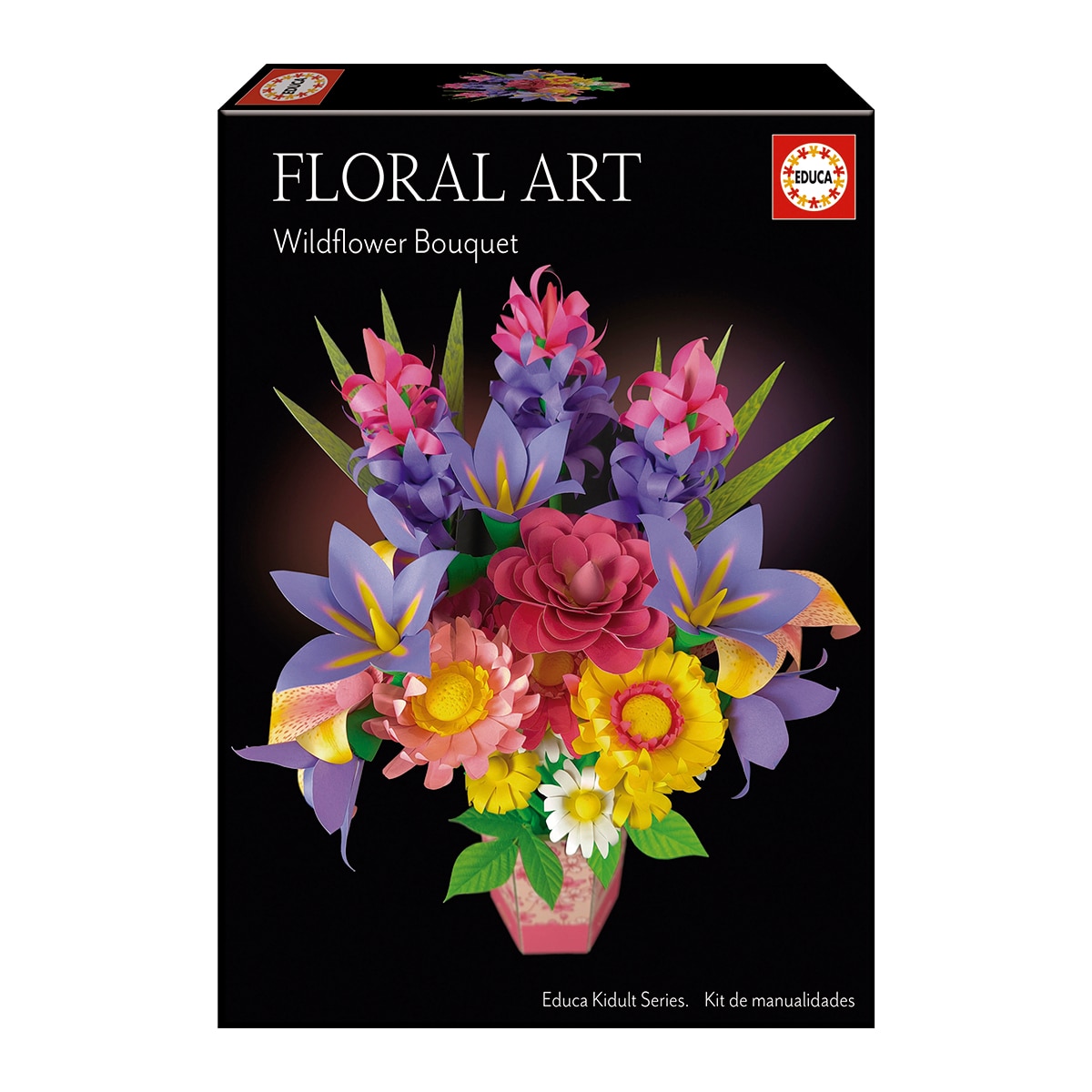 Educa Borrás – Puzzle 3D Ramo Silvestre Floral Art Educa.