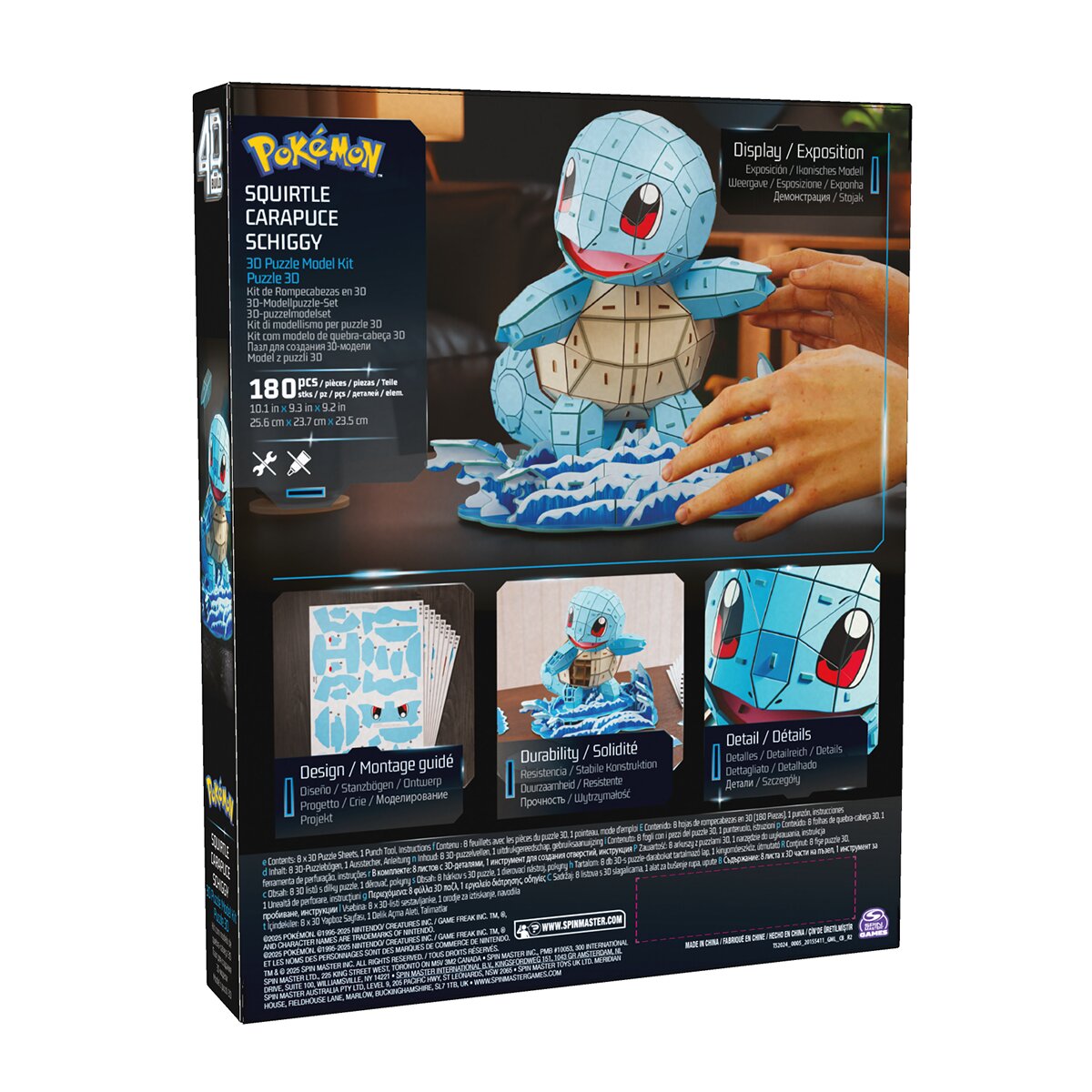 Puzzle 4D Pokémon Spin Master modelos surtidos 13