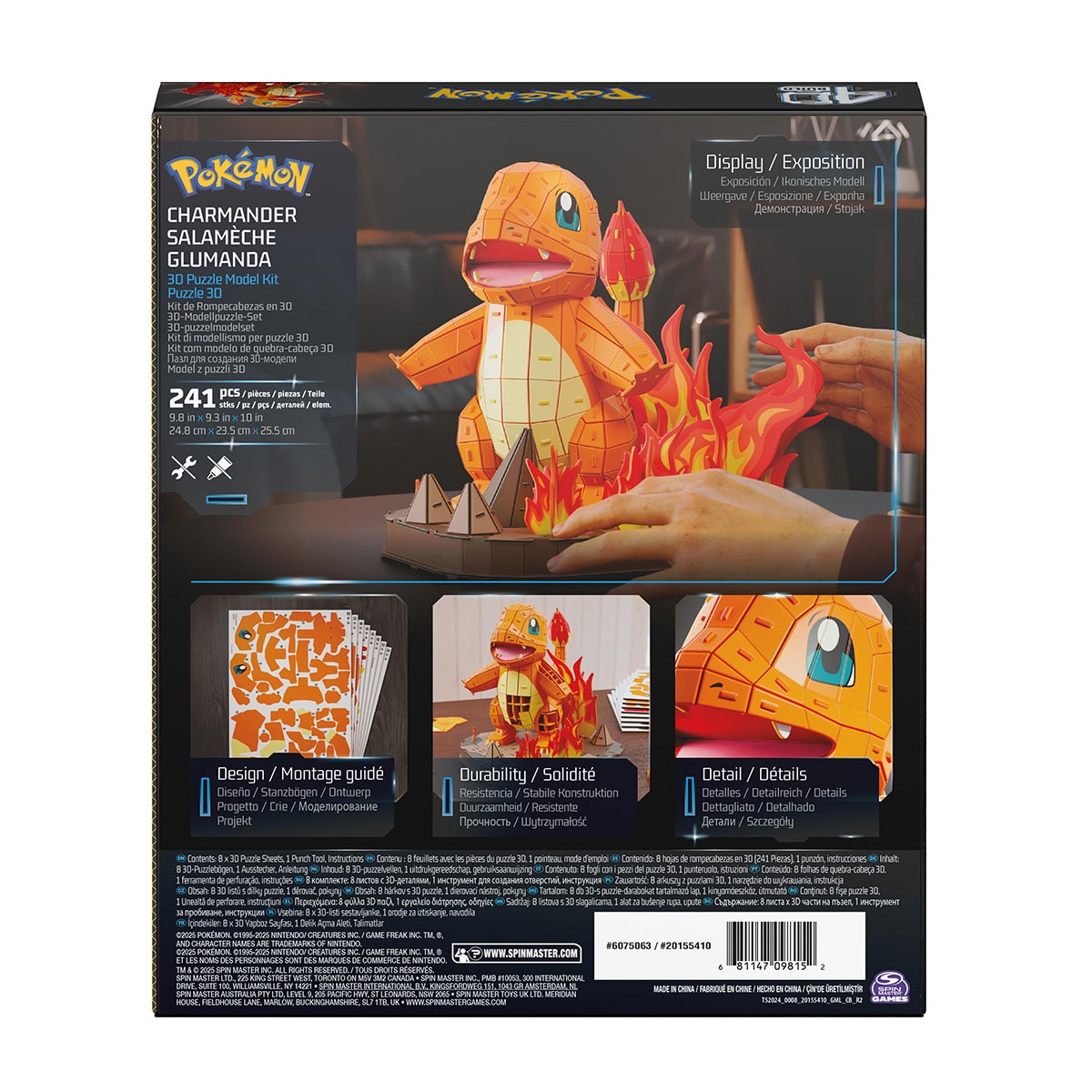 Puzzle 4D Pokémon Spin Master modelos surtidos 14