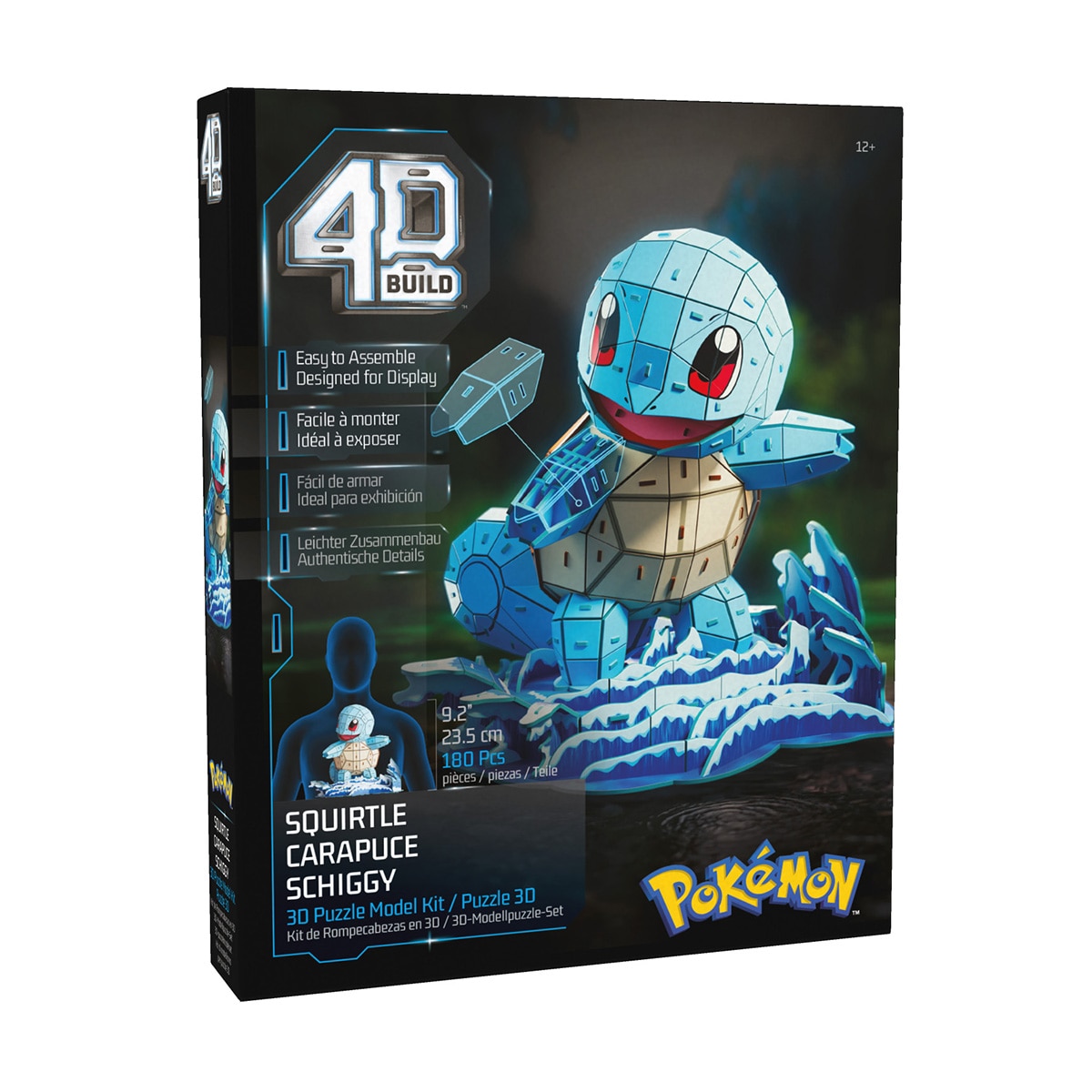 Puzzle 4D Pokémon Squirtle da Spin Master 3