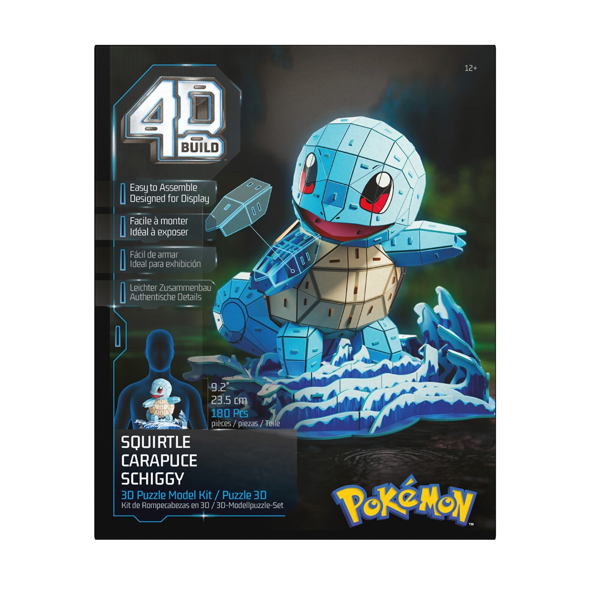 Puzzle 4D Pokémon Squirtle da Spin Master 6