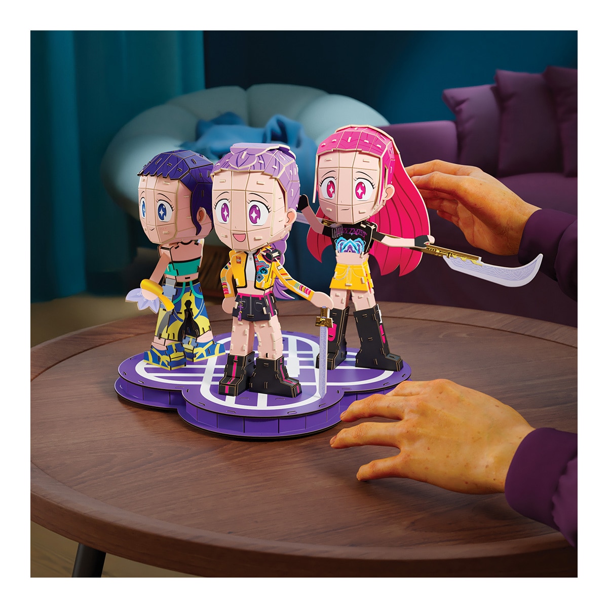 Puzzle 4D K-Pop Huntrix K-Pop Demon Hunter Spin Master 6