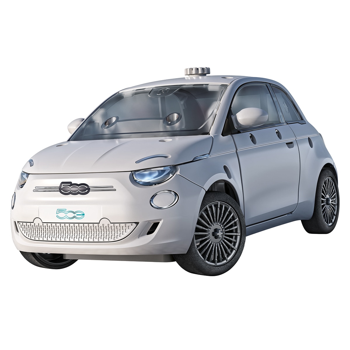 Clementoni - kit de construcción FIAT 500 Eléctrico Clementoni.