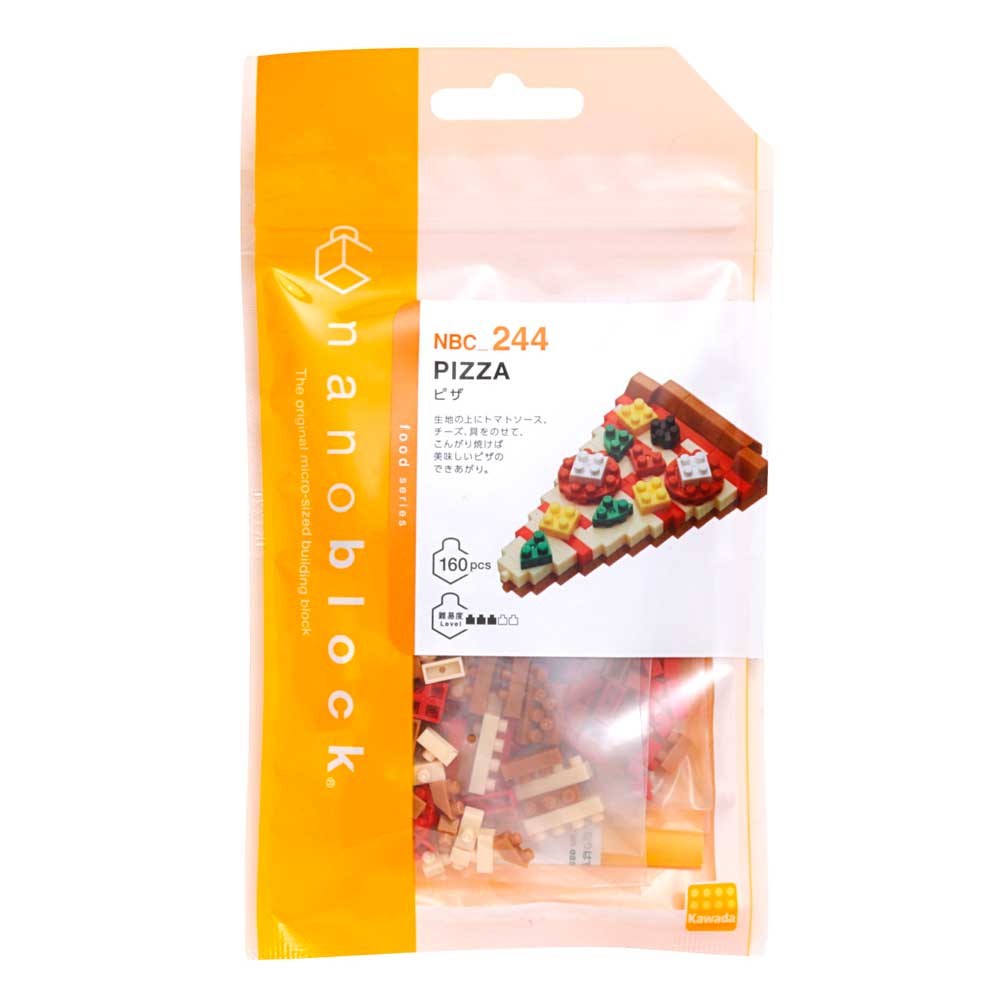 Juguete con piezas Nanoblock Pizza Kawada 2