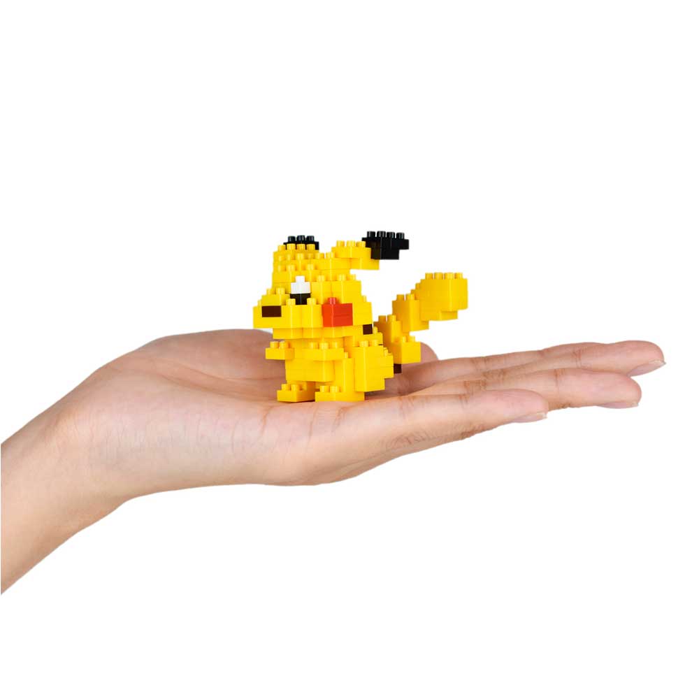 Juguete con piezas Nanoblock Pikachu Kawada 4