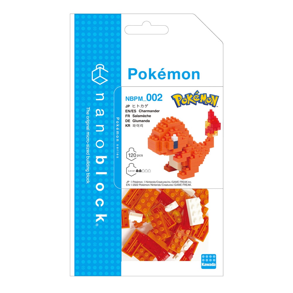 Juguete con piezas Nanoblock Charmander Kawada 2